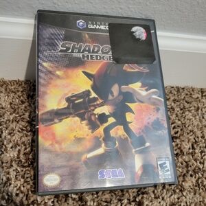Nintendo gamecube game shadow the hedgehog. Smoke free home.